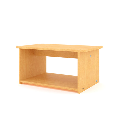 Toddler Activity Center - Maple Activity Table - Angled View - Tot Mate  Toddler Activity Center - Maple Activity Table - Angled View - Tot Mate