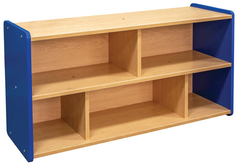 Daycare Cube Storage Shelf - 46" Wide - 5 Cube Organizer - Tot Mate  Daycare Cube Storage Shelf - 46" Wide - 5 Cube Organizer - Tot Mate