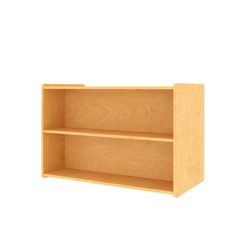 Preschool Shelf Storage- Double Sided 46" Wide - Tot Mate Preschool Shelf Storage- Double Sided 46" Wide - Tot Mate