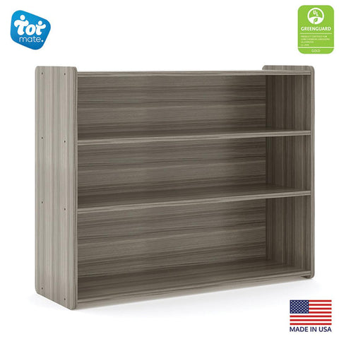 Kids' Storage Shelf - Made in USA - Elm - Tot Mate Kids' Storage Shelf - Made in USA - Elm - Tot Mate