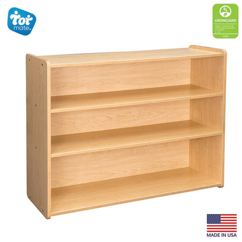 Kids Shelf Storage 46" Wide - Tot Mate Kids Shelf Storage 46" Wide - Tot Mate