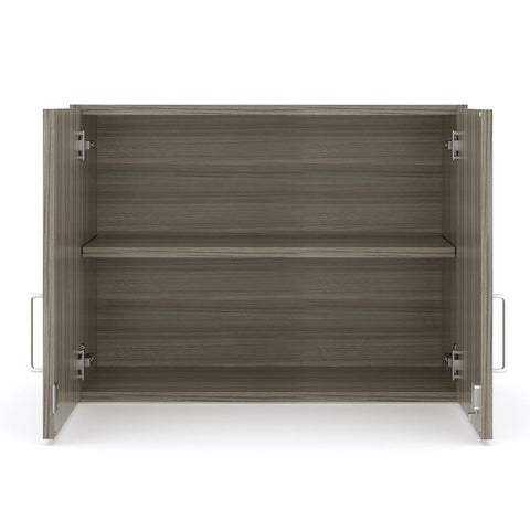 2-Shelf Small Wall Cabinet - Doors - Tot Mate Teacher Storage 2-Shelf Small Wall Cabinet - Doors - Tot Mate Teacher Storage