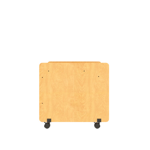 Single Mobile Desk 30" Wide - Tot Mate Single Mobile Desk 30" Wide - Tot Mate