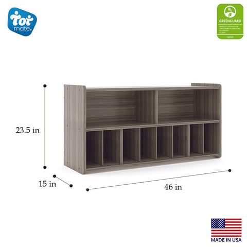 Diaper Wall-Mounted Storage 46" Wide - Dimensions - Tot Mate Diaper Wall-Mounted Storage 46" Wide - Dimensions - Tot Mate