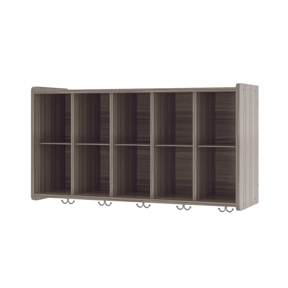 Wall Cubbie Storage with Hooks - 46" Wide - Tot Mate Daycare and Preschool Cubbies Wall Cubbie Storage with Hooks - 46" Wide - Tot Mate Daycare and Preschool Cubbies