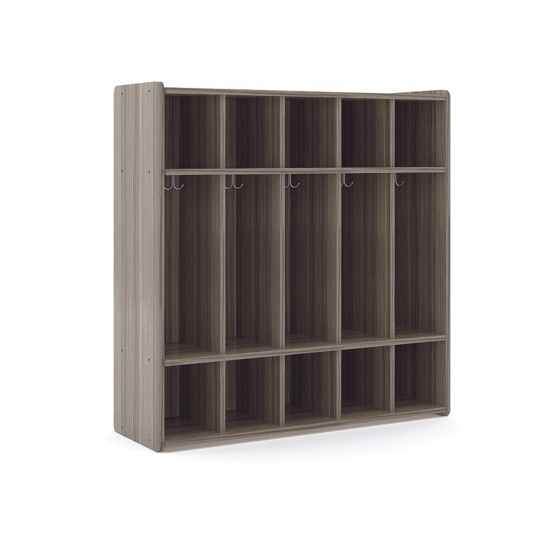 Preschool Floor Locker with Cubbies 46" Wide - Tot Mate Preschool Floor Locker with Cubbies 46" Wide - Tot Mate