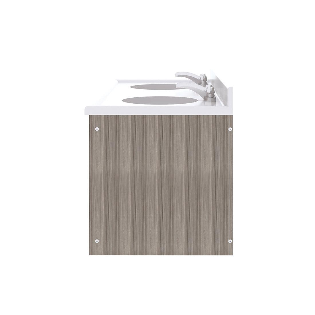 Double Floor Vanity 49" Wide - Tot Mate Double Floor Vanity 49" Wide - Tot Mate