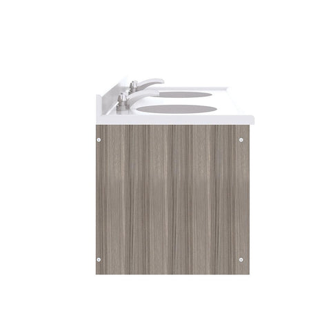 Double Floor Vanity 49" Wide - Tot Mate Double Floor Vanity 49" Wide - Tot Mate