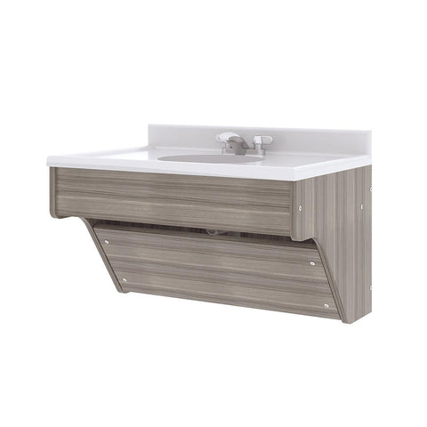 Kids' Wall Vanity Sink - 31" Wide - Shadow Elm - Daycare & Classroom Sinks - Tot Mate Kids' Wall Vanity Sink - 31" Wide - Shadow Elm - Daycare & Classroom Sinks - Tot Mate