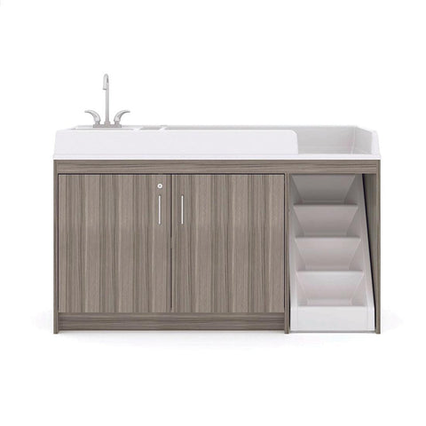 Toddler Walkup Changing Table with Sink 59-1/2" Wide - Tot Mate Toddler Walkup Changing Table with Sink 59-1/2" Wide - Tot Mate