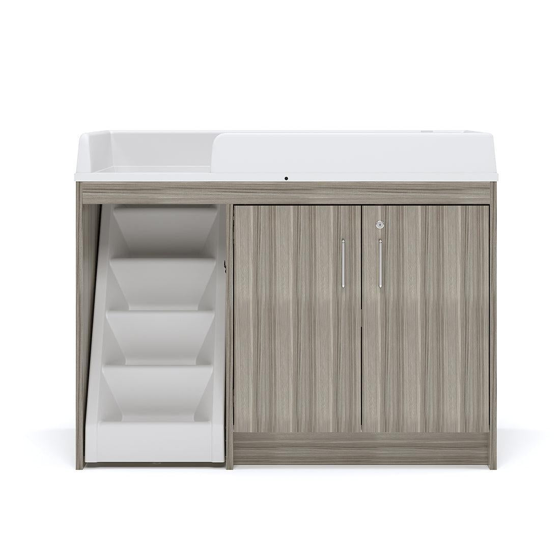 Walkup Toddler Changing Table with Stairs - Front - Tot Mate Daycare Furniture Walkup Toddler Changing Table with Stairs - Front - Tot Mate Daycare Furniture