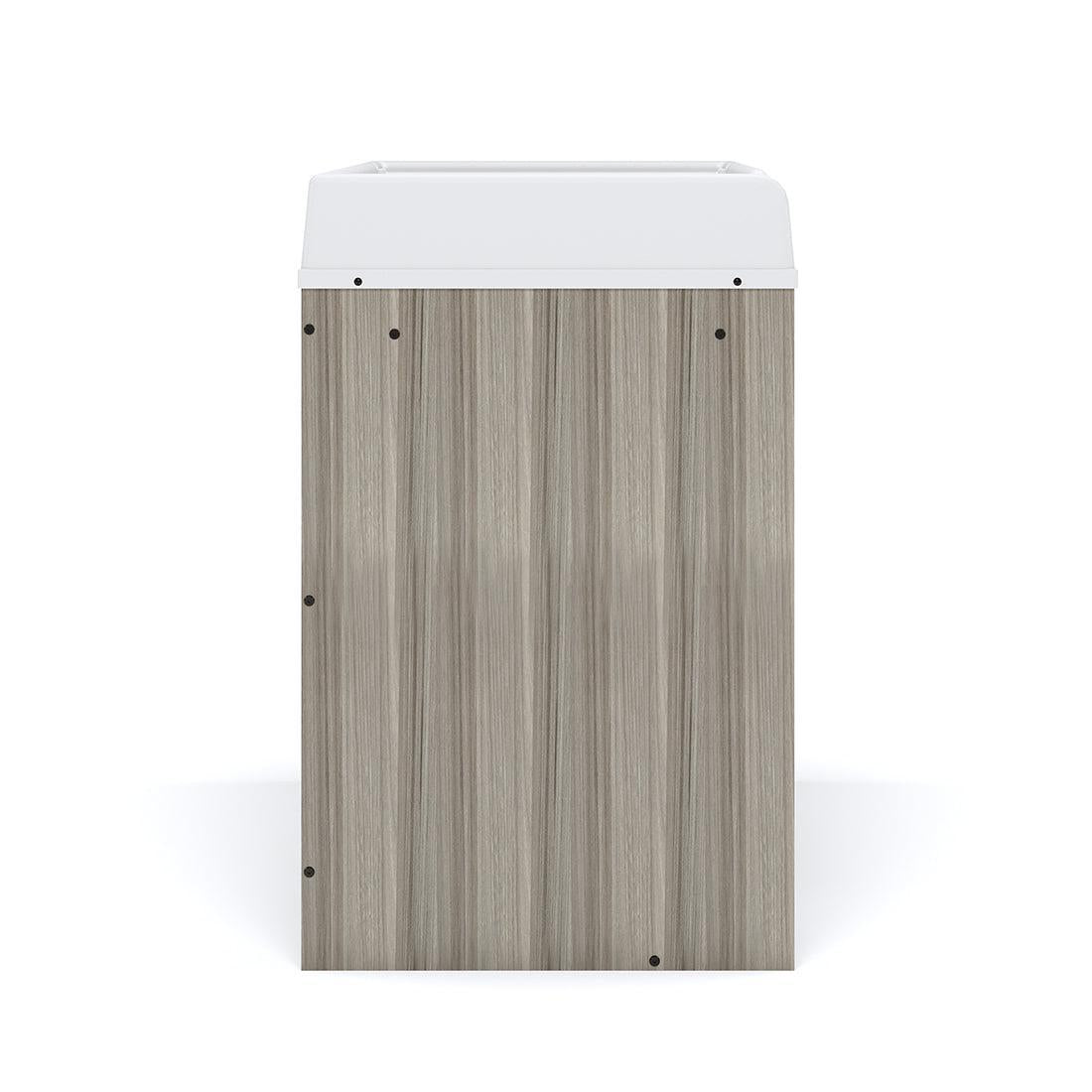 Walkup Toddler Changing Table with Stairs - Grey - Side - Tot Mate Daycare Furniture Walkup Toddler Changing Table with Stairs - Grey - Side - Tot Mate Daycare Furniture