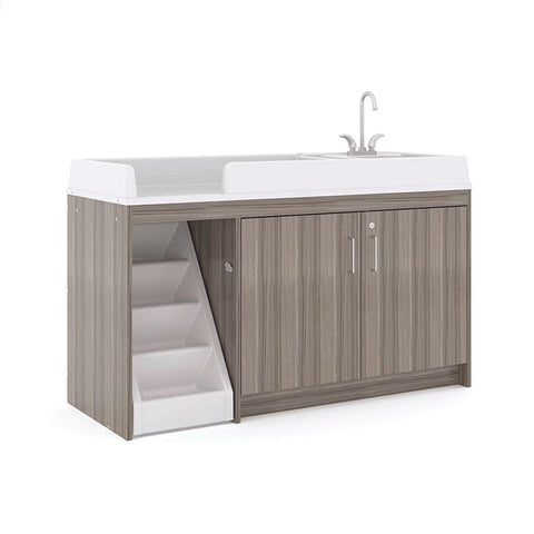 Toddler Walkup Changing Table with Sink 59-1/2" Wide - Tot Mate Toddler Walkup Changing Table with Sink 59-1/2" Wide - Tot Mate