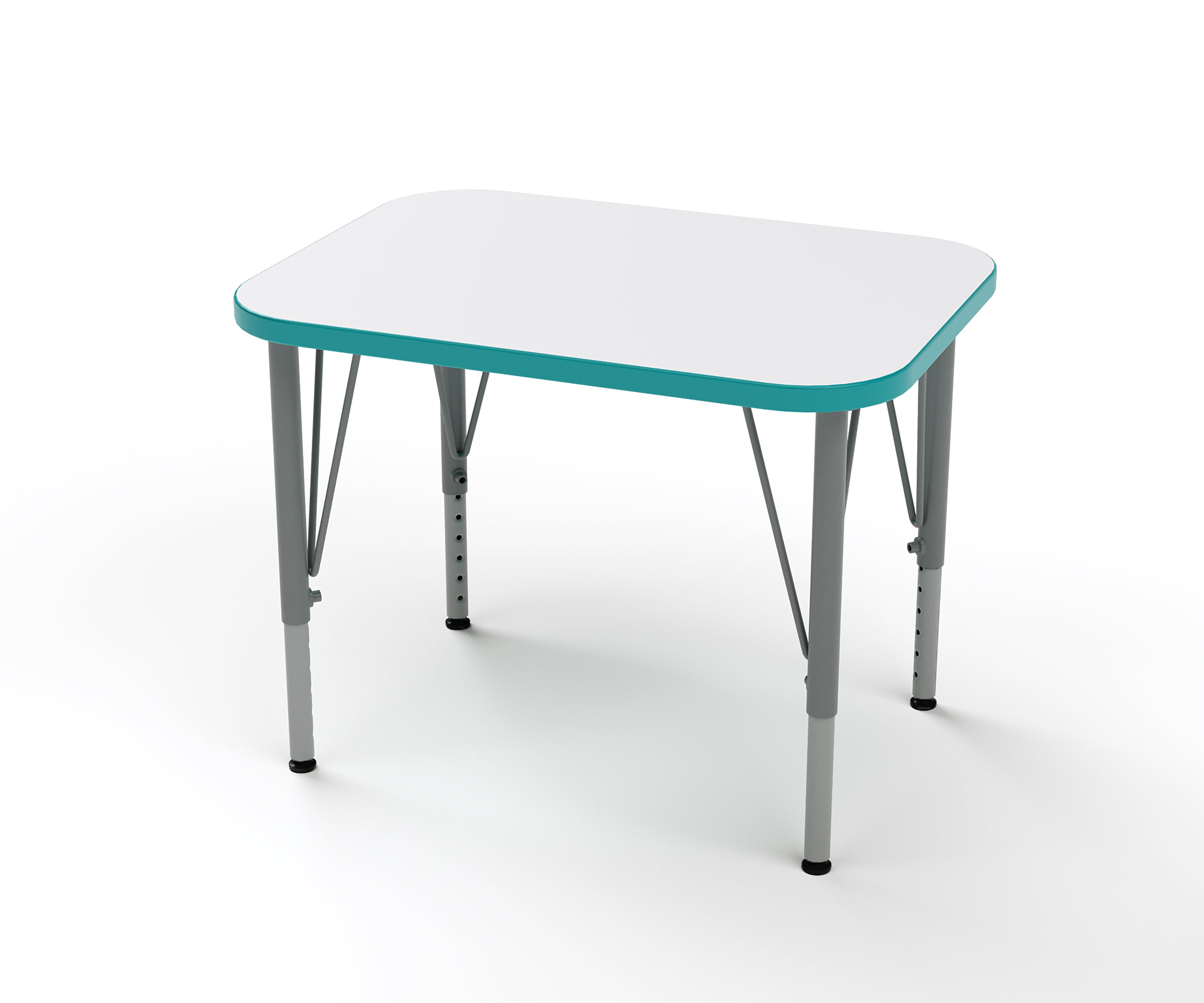 Versa Rectangle Desk - Small Worksurface- 27"W x 20"D - Tot Mate Versa Rectangle Desk - Small Worksurface- 27"W x 20"D - Tot Mate