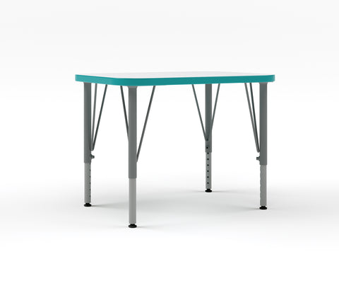Versa Rectangle Desk - Small Worksurface- 27"W x 20"D - Tot Mate Versa Rectangle Desk - Small Worksurface- 27"W x 20"D - Tot Mate