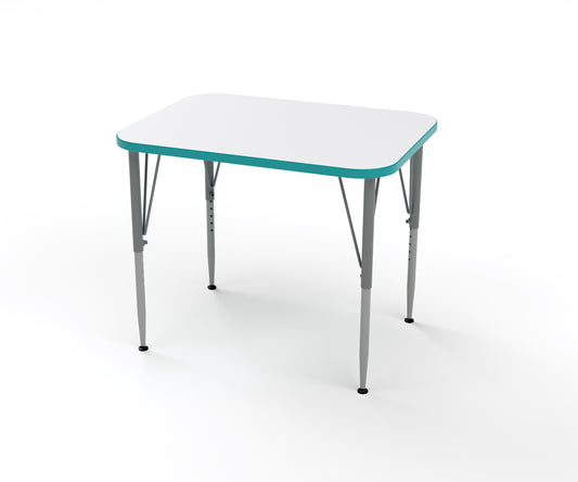 Versa Rectangle Desk - Large Worksurface- 32" W x 24" D - Tot Mate