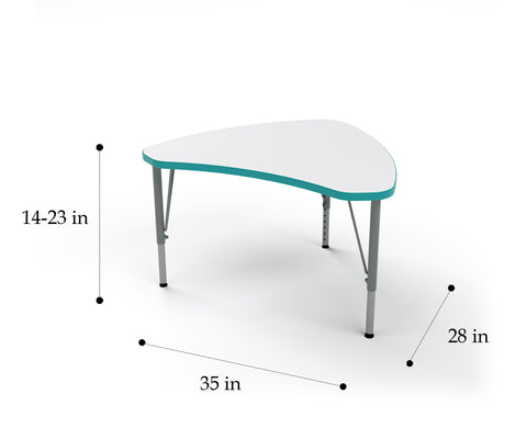 Versa Shutter Desk - Large Worksurface- 35"W x 28"D - Tot Mate Versa Shutter Desk - Large Worksurface- 35"W x 28"D - Tot Mate