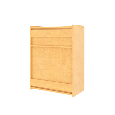 3-Section Wall Locker with Cubbies 28" Wide - Tot Mate 3-Section Wall Locker with Cubbies 28" Wide - Tot Mate