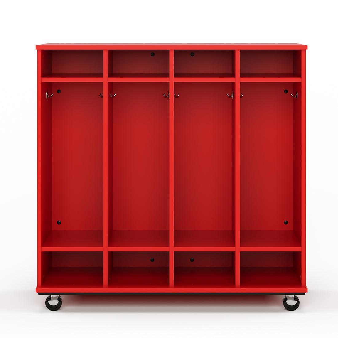 Open Mobile Locker with Shelf 48H - Tot Mate Open Mobile Locker with Shelf 48H - Tot Mate