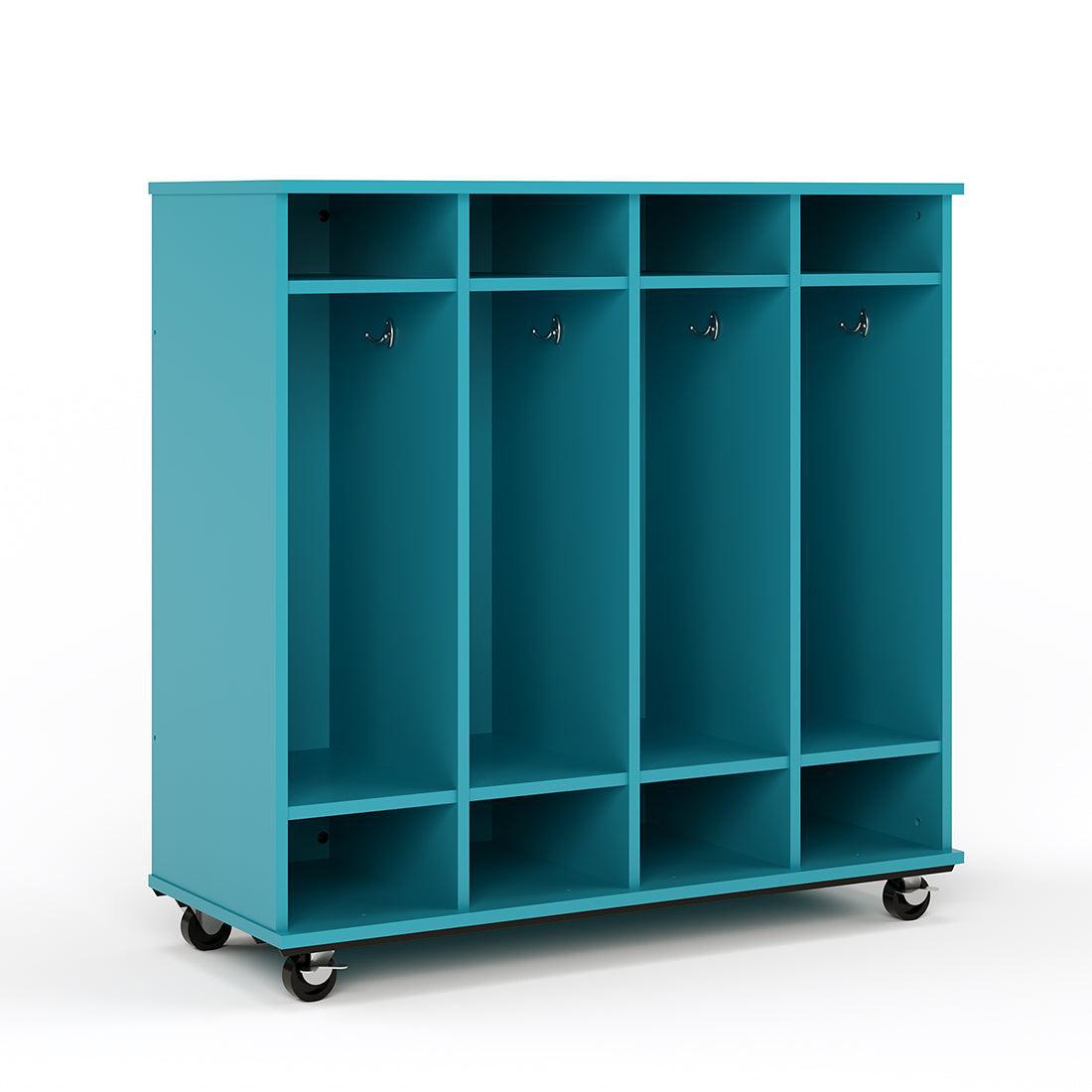 Open Mobile Locker with Shelf 48H - Tot Mate Open Mobile Locker with Shelf 48H - Tot Mate