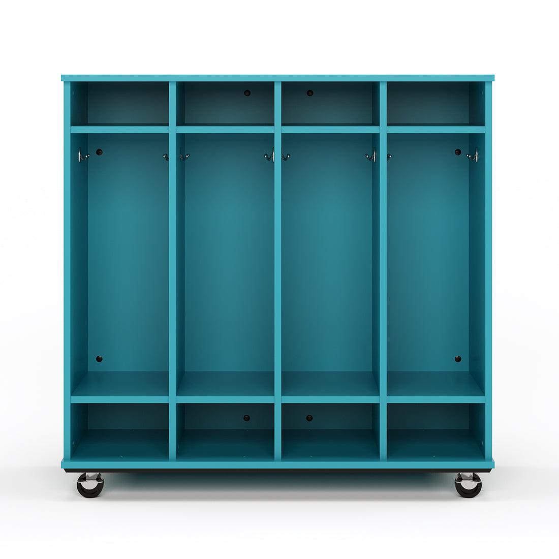 Open Mobile Locker with Shelf 48H - Tot Mate Open Mobile Locker with Shelf 48H - Tot Mate