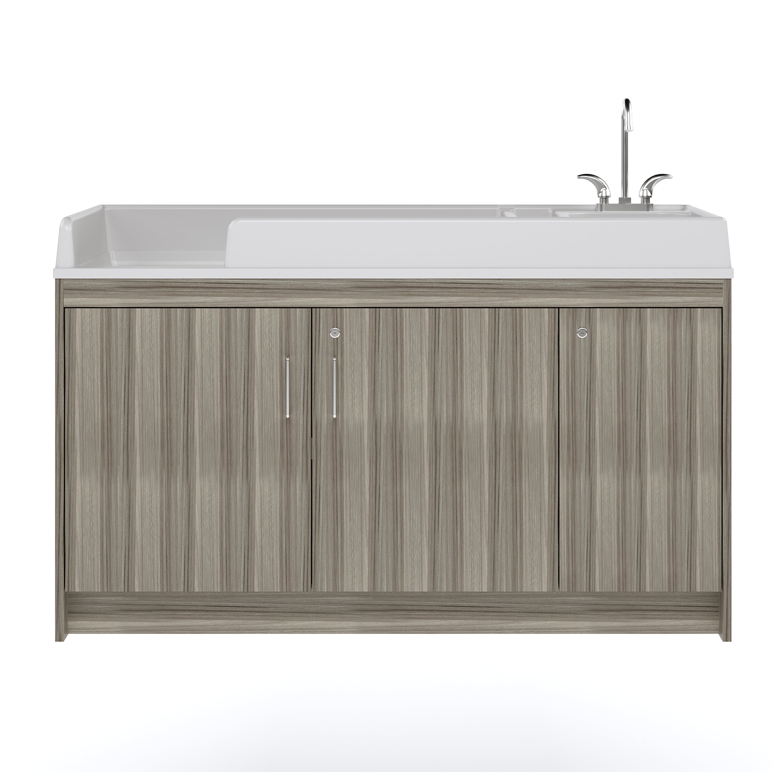 Infant Changing Table with Sink 59-1/2" Wide - Tot Mate Infant Changing Table with Sink 59-1/2" Wide - Tot Mate