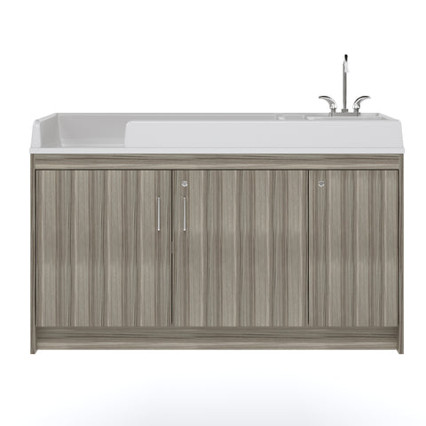 Infant Changing Table with Sink 59-1/2" Wide - Tot Mate Infant Changing Table with Sink 59-1/2" Wide - Tot Mate