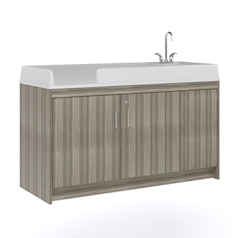 Infant Changing Table with Sink 59-1/2" Wide - Tot Mate Infant Changing Table with Sink 59-1/2" Wide - Tot Mate