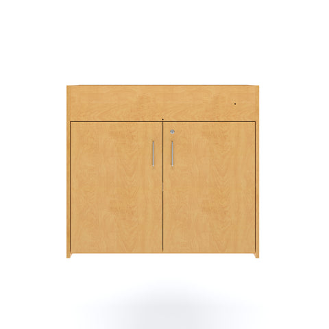 Small Baby Changing Table - Infant Changing Table - Maple - Front - Tot Mate Small Baby Changing Table - Infant Changing Table - Maple - Front - Tot Mate