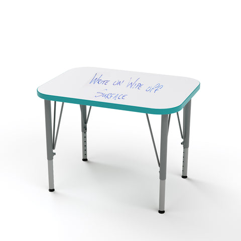 Versa Rectangle Desk - Small Worksurface- 27"W x 20"D - Tot Mate Versa Rectangle Desk - Small Worksurface- 27"W x 20"D - Tot Mate