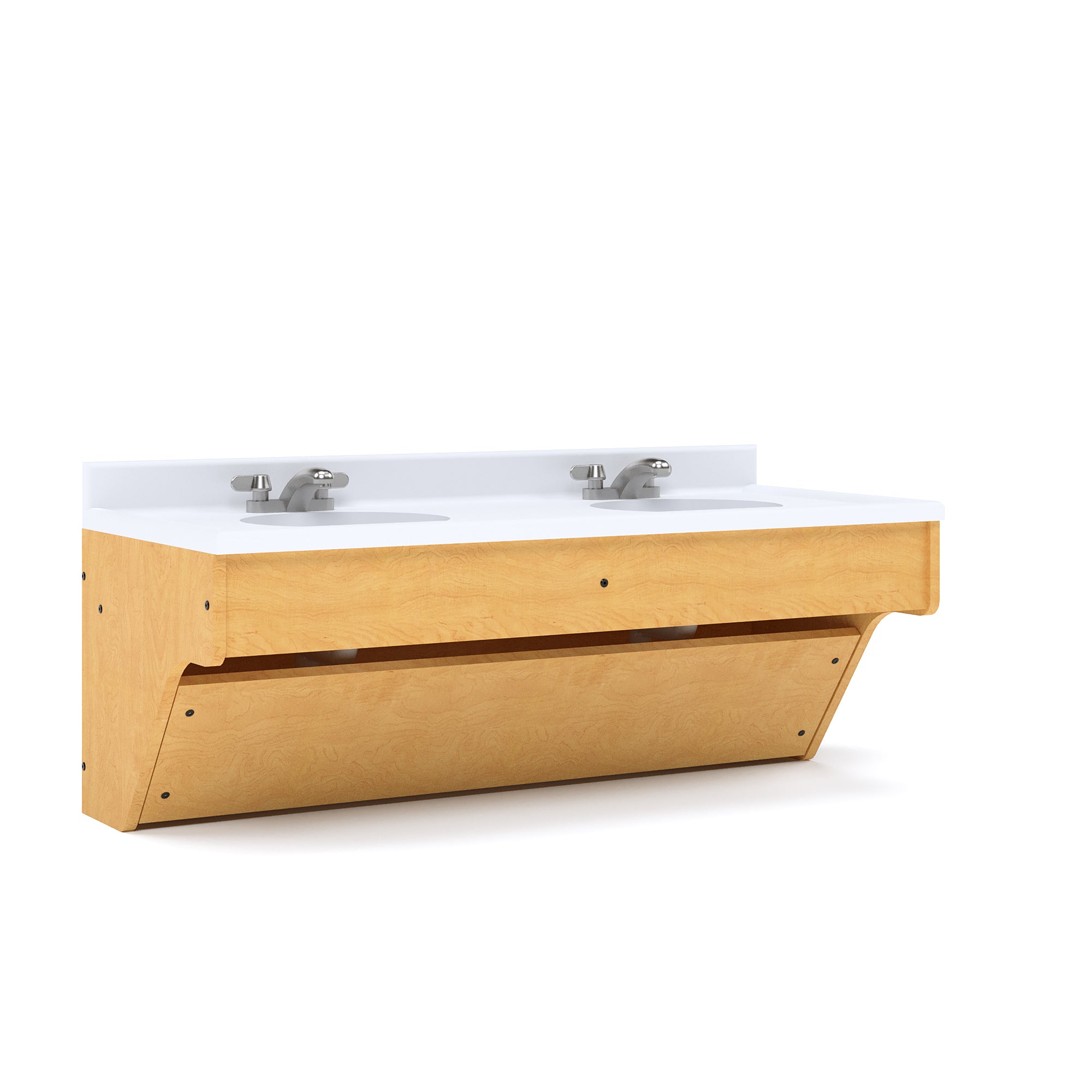 Double Wall Vanity 49" Wide - Tot Mate Double Wall Vanity 49" Wide - Tot Mate