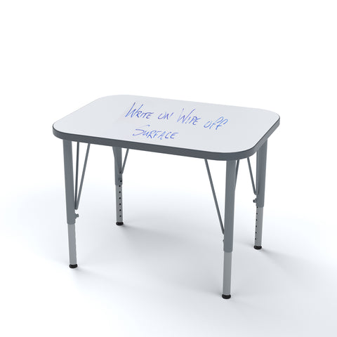Versa Rectangle Desk - Small Worksurface- 27"W x 20"D - Tot Mate Versa Rectangle Desk - Small Worksurface- 27"W x 20"D - Tot Mate