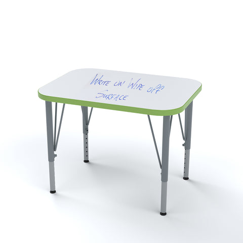 Versa Rectangle Desk - Small Worksurface- 27"W x 20"D - Tot Mate Versa Rectangle Desk - Small Worksurface- 27"W x 20"D - Tot Mate