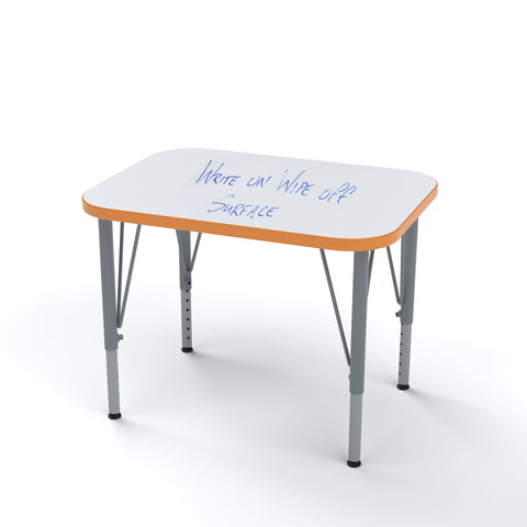 Versa Rectangle Desk - Small Worksurface- 27"W x 20"D - Tot Mate Versa Rectangle Desk - Small Worksurface- 27"W x 20"D - Tot Mate