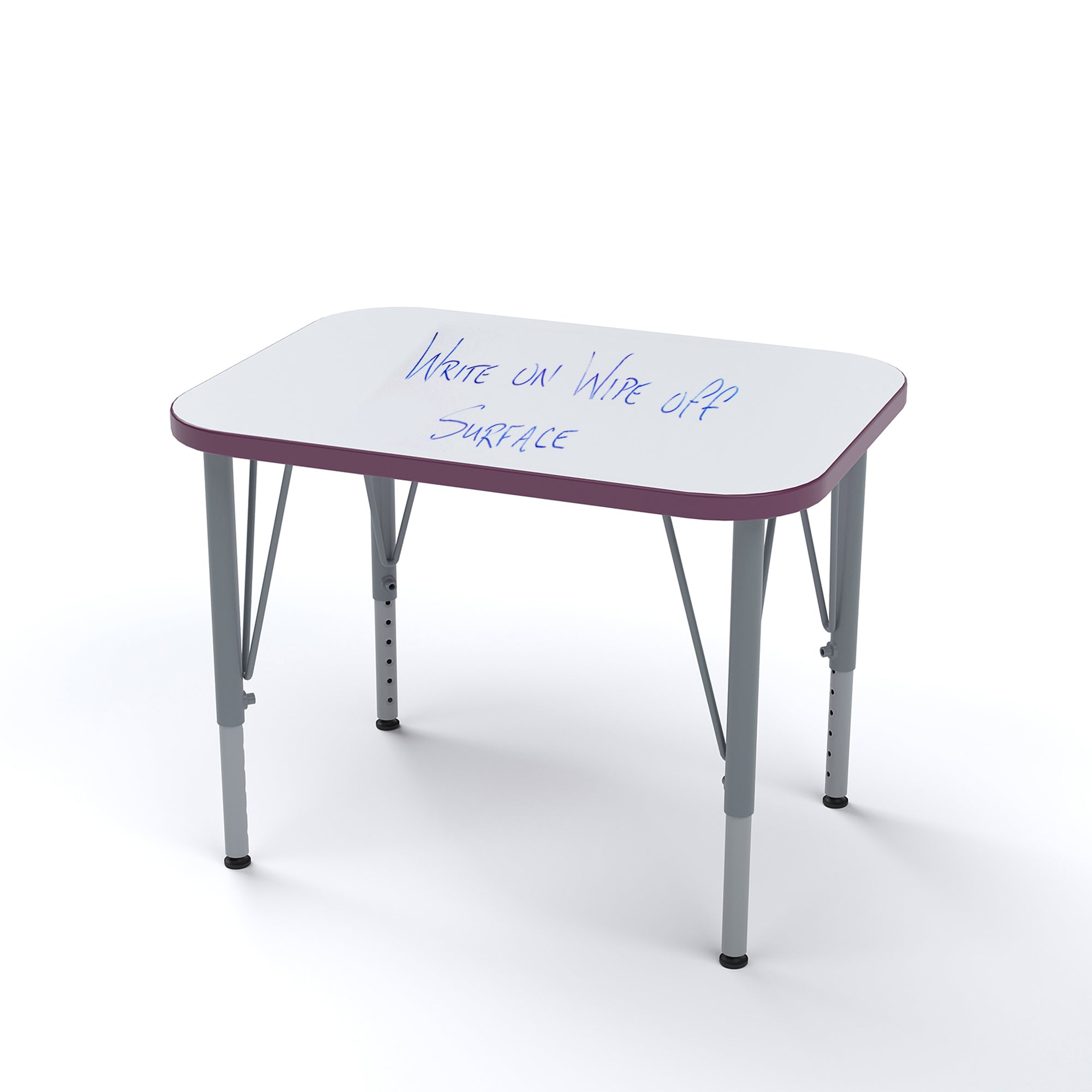 Versa Rectangle Desk - Small Worksurface- 27"W x 20"D - Tot Mate Versa Rectangle Desk - Small Worksurface- 27"W x 20"D - Tot Mate