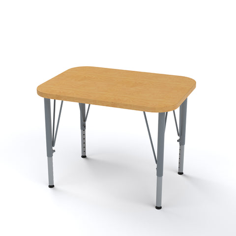 Versa Rectangle Desk - Small Worksurface- 27"W x 20"D - Tot Mate Versa Rectangle Desk - Small Worksurface- 27"W x 20"D - Tot Mate