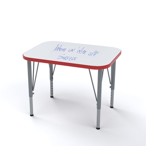 Versa Rectangle Desk - Small Worksurface- 27"W x 20"D - Tot Mate Versa Rectangle Desk - Small Worksurface- 27"W x 20"D - Tot Mate