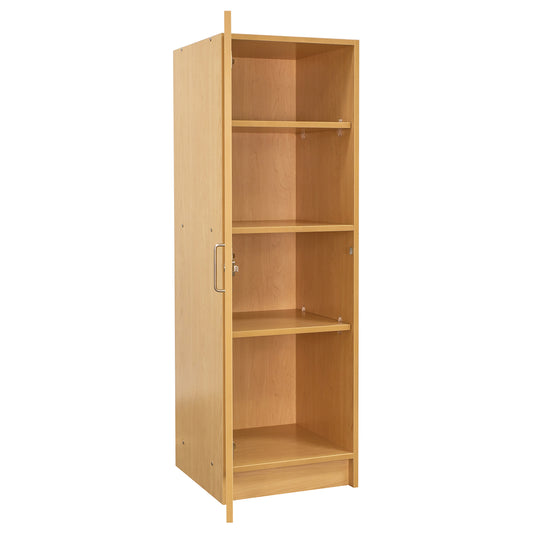Tall Single Door Cabinet - 19-1/2" Wide - Open - Tot Mate