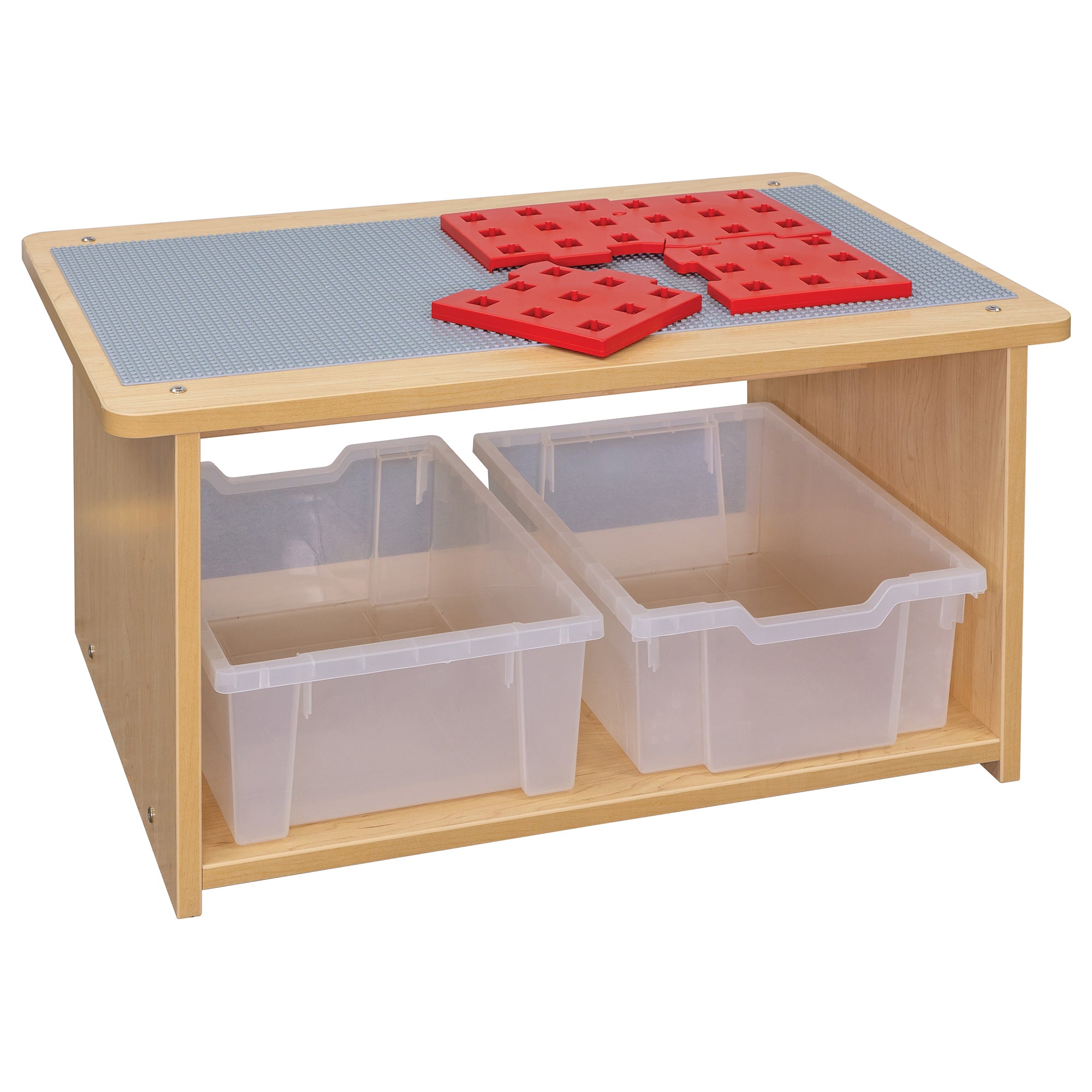 Toddler Activity Center - Maple Activity Table - Tot Mate Toddler Activity Center - Maple Activity Table - Tot Mate