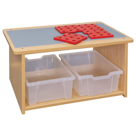Toddler Activity Center - Maple Activity Table - Tot Mate Toddler Activity Center - Maple Activity Table - Tot Mate