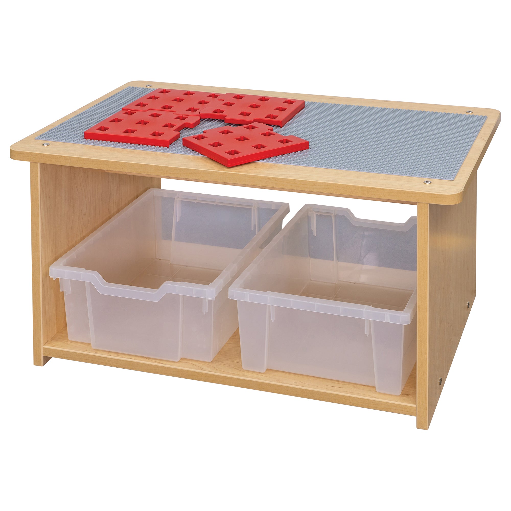 Toddler Activity Center - Maple Activity Table - Tot Mate Toddler Activity Center - Maple Activity Table - Tot Mate