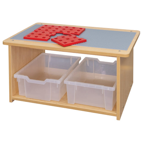 Toddler Activity Center - Maple Activity Table - Tot Mate Toddler Activity Center - Maple Activity Table - Tot Mate