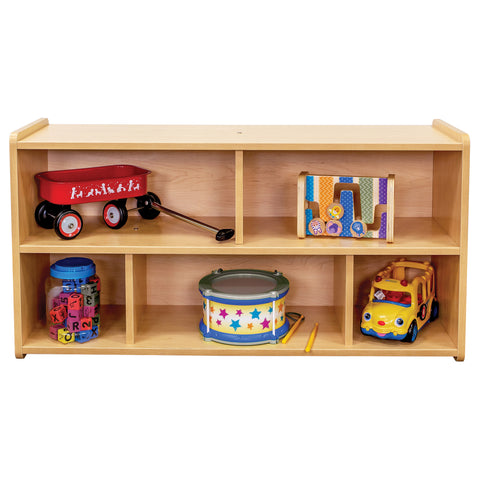 Daycare Cube Storage Shelf - 5 Cube Organizer - Tot Mate Daycare Cube Storage Shelf - 5 Cube Organizer - Tot Mate