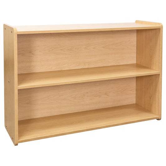 Preschool Shelves - Classroom Storage Shelf Maple - Tot Mate