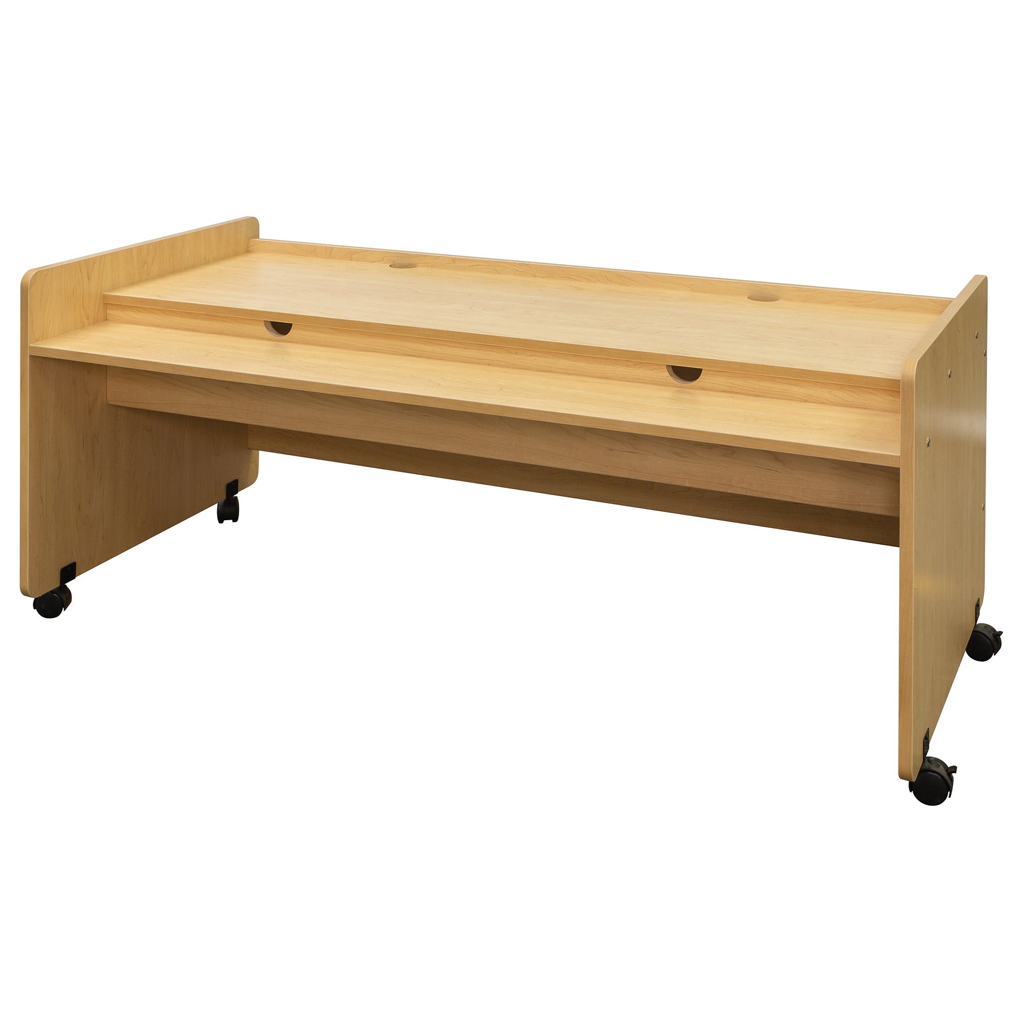 Double Mobile Desk 60" Wide - Tot Mate Double Mobile Desk 60" Wide - Tot Mate