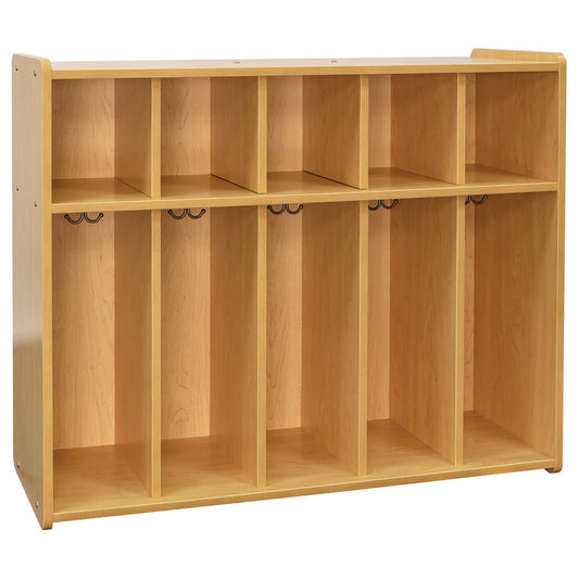 Toddler Floor Locker with Cubbies 46" Wide - Tot Mate