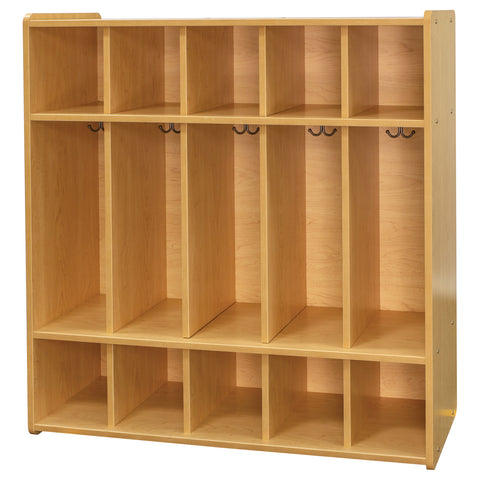 Preschool Cubbies - Maple - Tot Mate Preschool Cubbies - Maple - Tot Mate