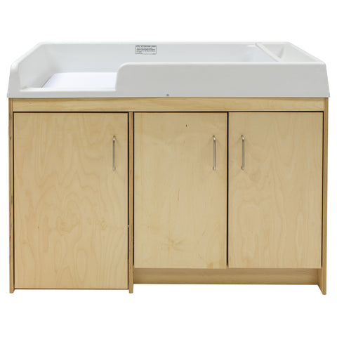 Birch Plywood Infant Changing Table - Tot Mate Birch Plywood Infant Changing Table - Tot Mate