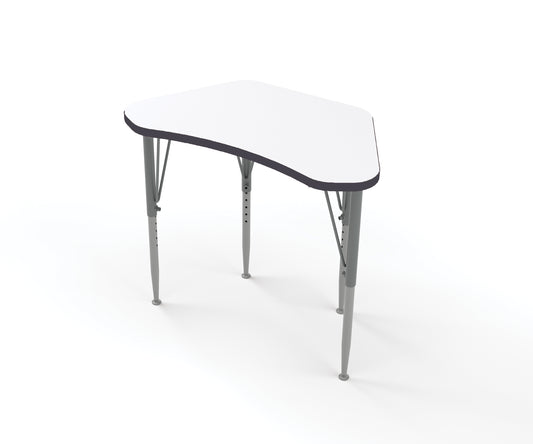 Versa Wing Desk - Large Worksurface- 35"W x 19.5"D - Tot Mate