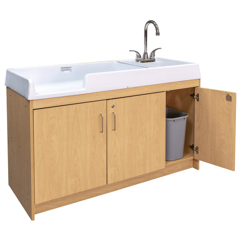 Infant Changing Table with Sink 59-1/2" Wide - Tot Mate Infant Changing Table with Sink 59-1/2" Wide - Tot Mate